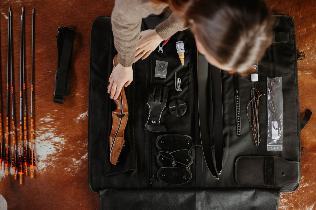 Perfekte Organisation mit der BEARPAW "Take Down Deluxe" Bogentasche - Ein Blick in Lisas Ausrüstung