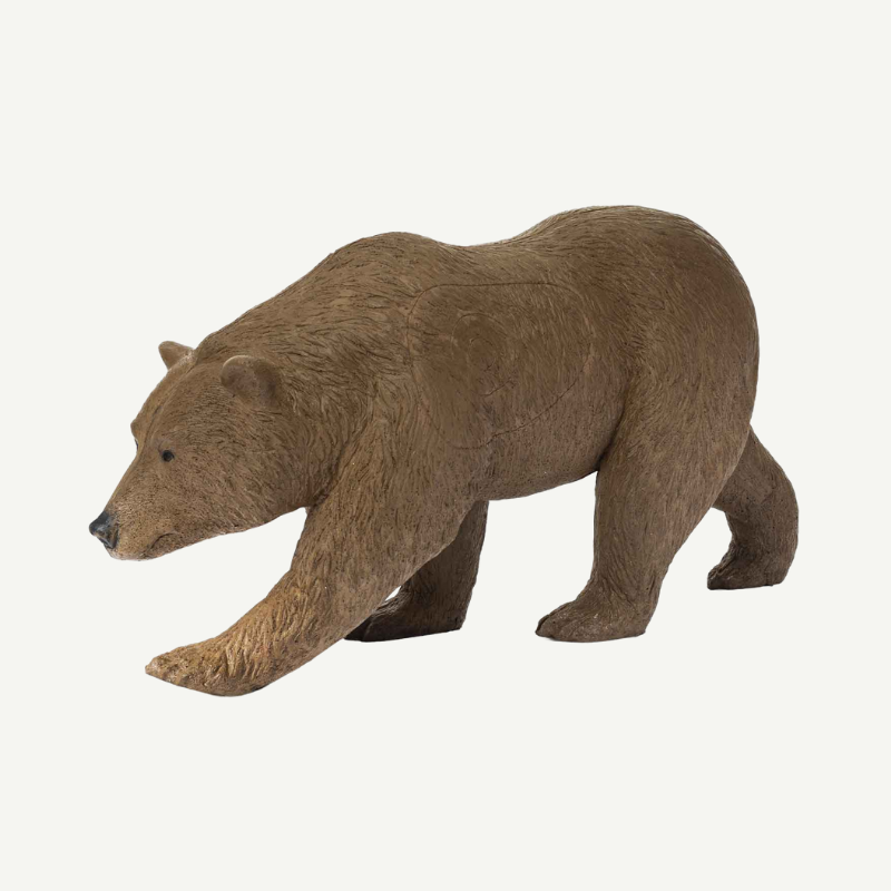 100509 IBB 3D Tier lebensgroßer Braunbär laufend (Speditionsfracht)