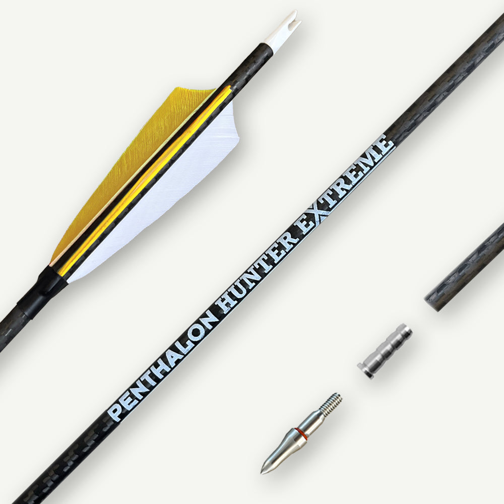 Penthalon Carbonpfeile 40816 Hunter Extreme Naturfedern 500