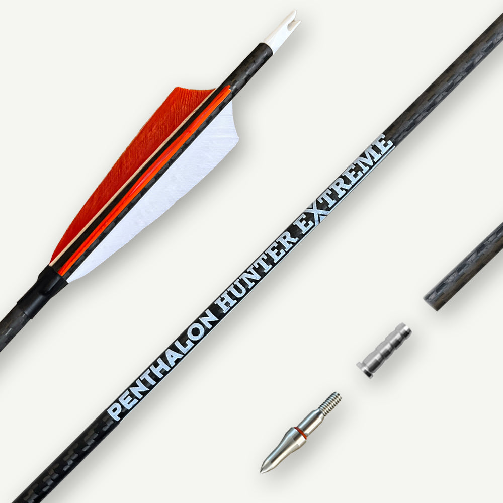 Penthalon Carbonpfeile 40816 Hunter Extreme Naturfedern 600