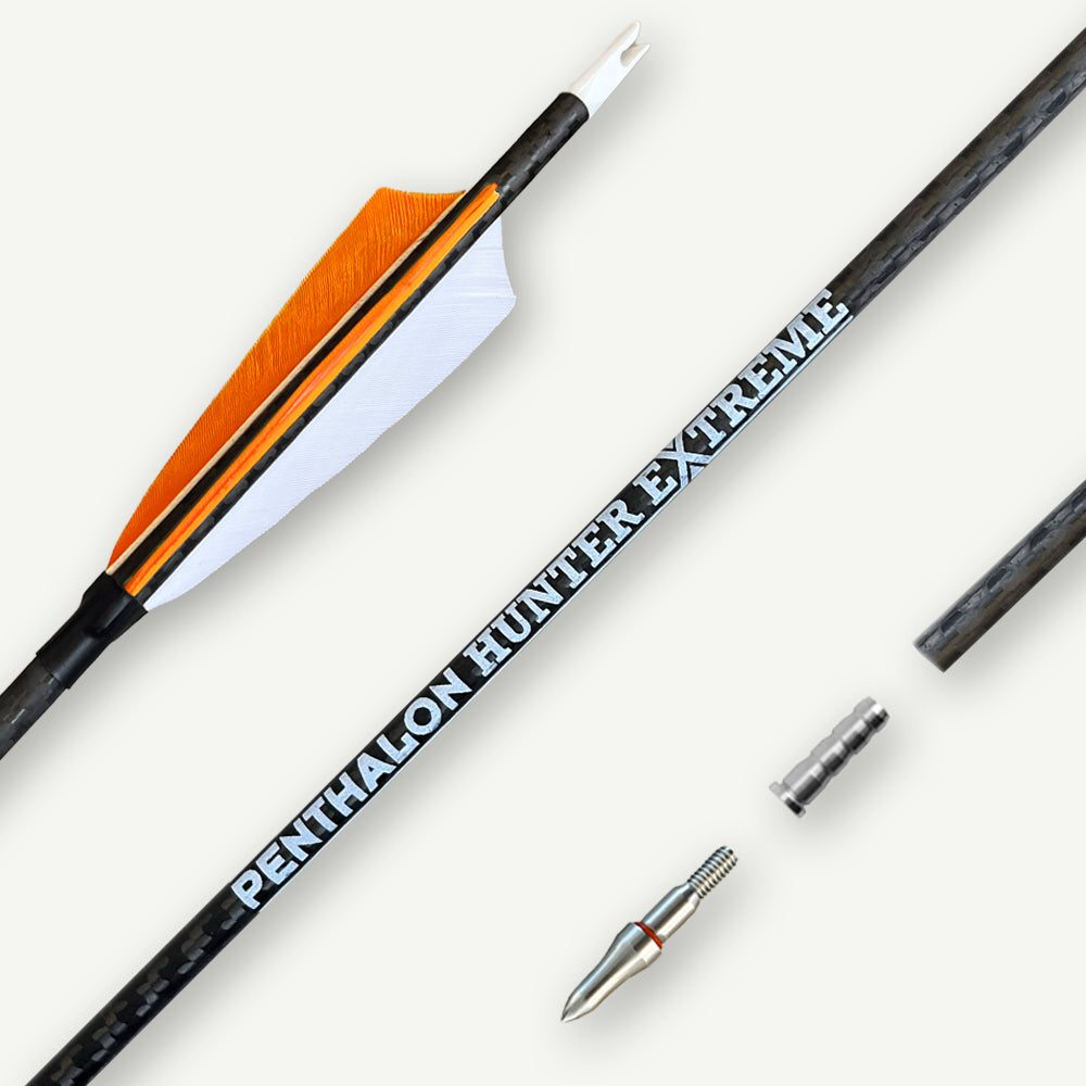 Penthalon Carbonpfeile 40816 Hunter Extreme Naturfedern 800