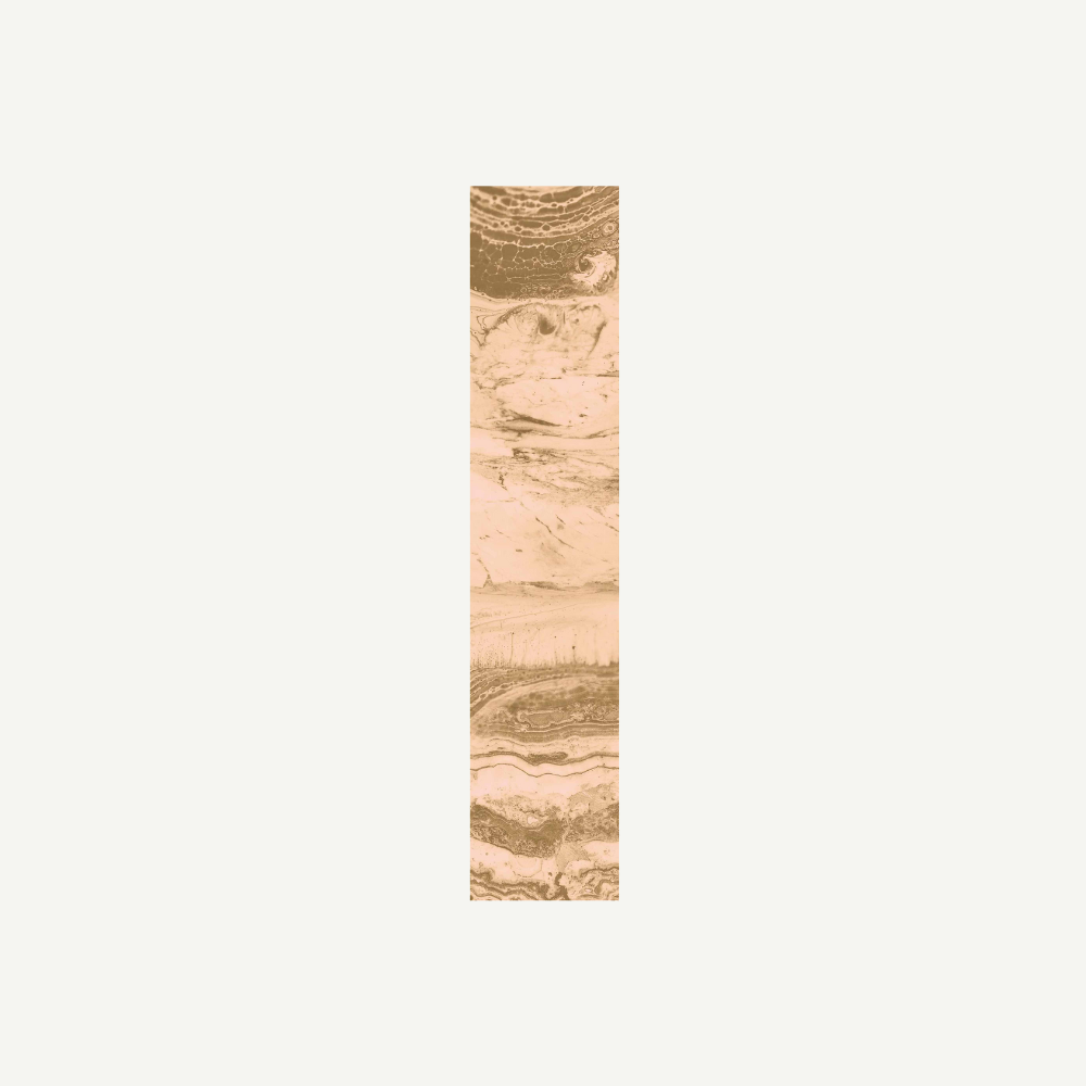 45002 Pfeilcresting Marmor (Stück) beige