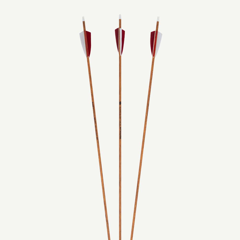 Penthalon Carbonpfeile 40819 Slim Line Timber Naturfedern