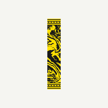 Pfeilcresting Zebra (Stück) schwarz - gelb
