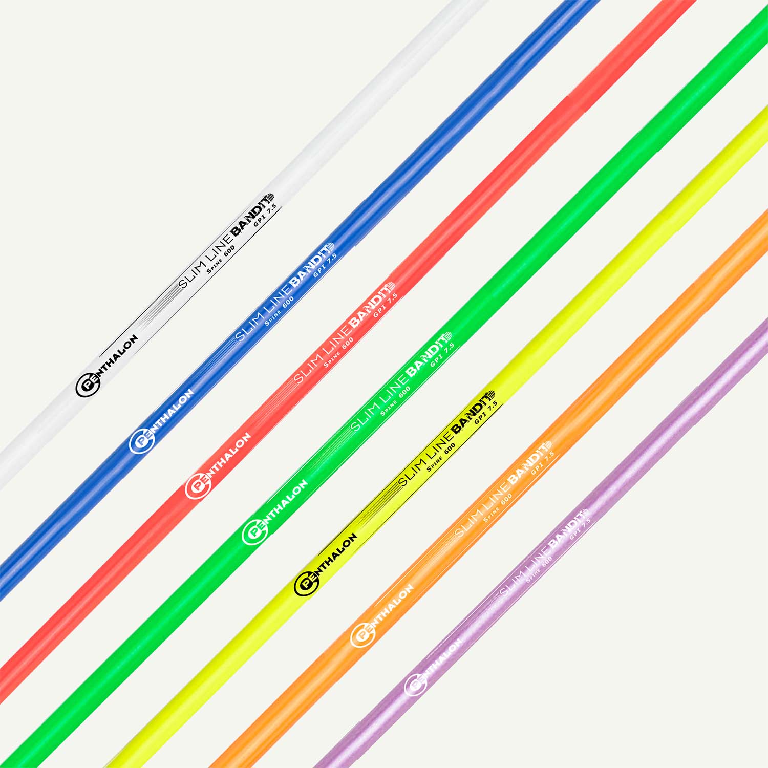 Penthalon Carbonschäfte Bandit Slim Line Neon