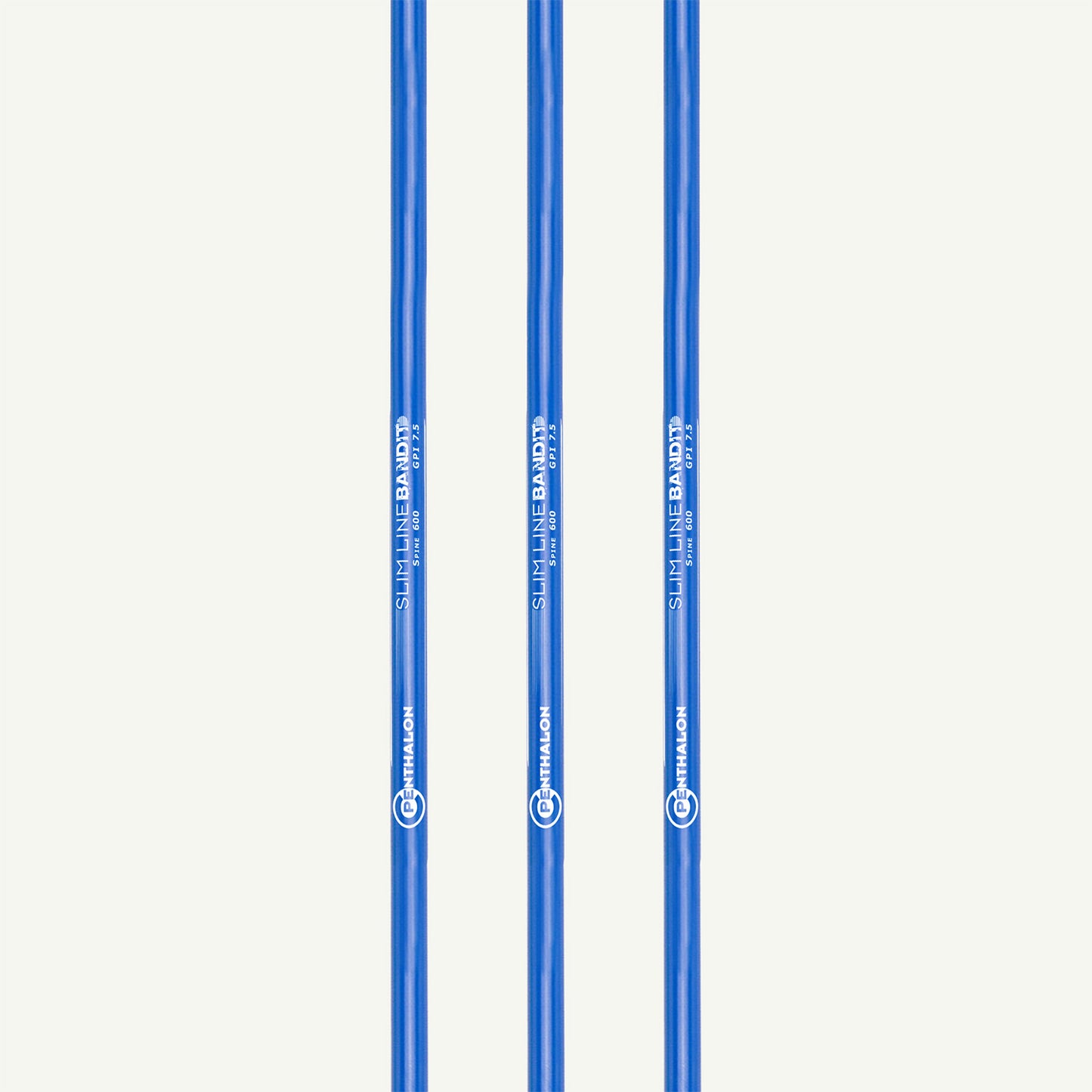 Penthalon Carbonschäfte Bandit Slim Line Neon blau 600