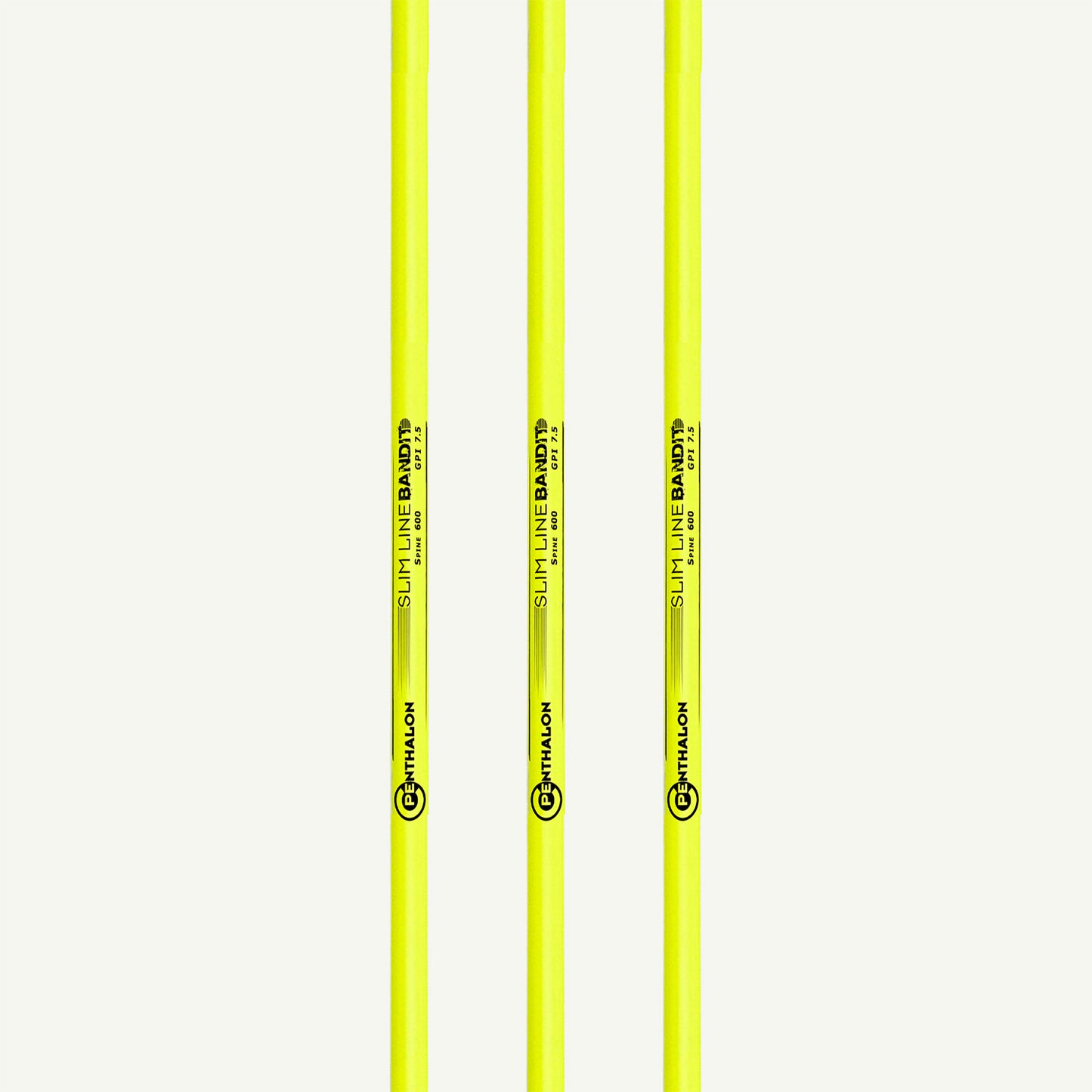 Penthalon Carbonschäfte Bandit Slim Line Neon gelb 1000