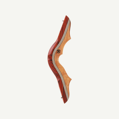 Bearpaw Take Down Bogen Mittelteil 30323 Mohawk Hunter 13 Zoll Cocobolo Quilted Maple