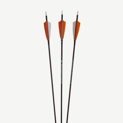 Penthalon Carbonpfeile 40820 Slim Line Black Naturfedern 800