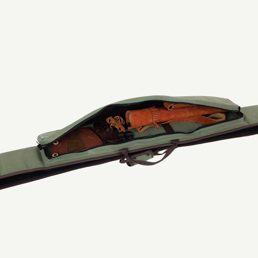70225 Bogentasche Recurve Forest Green
