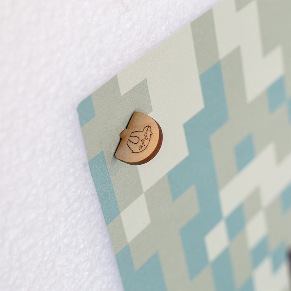 Holzscheibennagel - 4er Pack