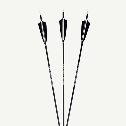 Penthalon Carbonpfeile 40820 Slim Line Black Naturfedern 400