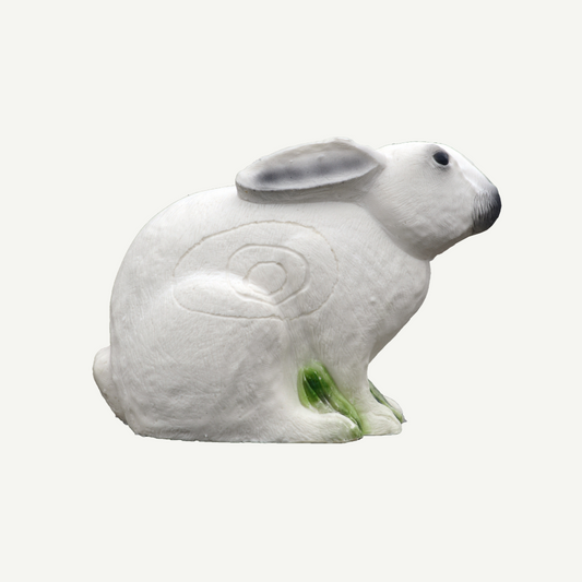 100470 IBB 3D Tier Schneehase duckend