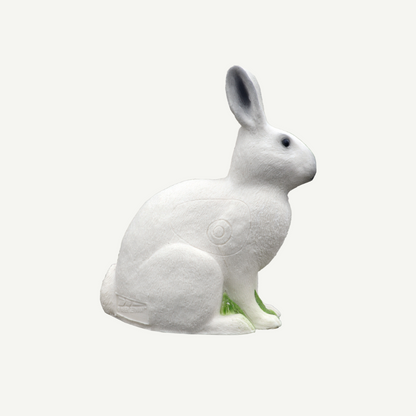 100471 IBB 3D Tier Schneehase sitzend